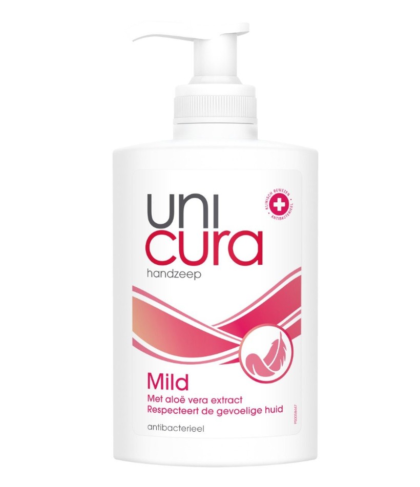 Unicura Vlb.Handzeep Mild Pompje 6x250ml